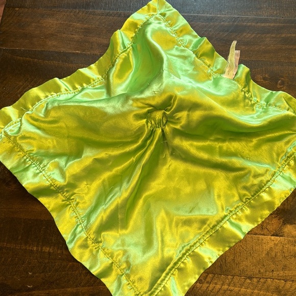 Mary Meyer Baby Dinosaur Blue Security Blanket Lovey 16" Soft Plush Velour Satin - Picture 4 of 8